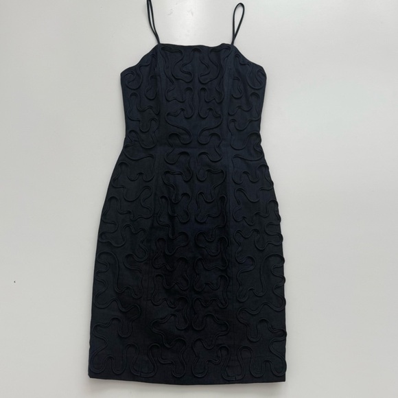 Vintage Barboglio Cristina Jan Blue Denim Dress Size 4 - Picture 8 of 9